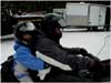 Kids love snowmobiling!