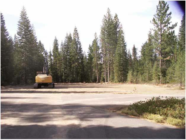 Our New Parking Lot 2008 - Thanks, USFS!