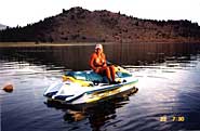 Michele at Lake Shastina